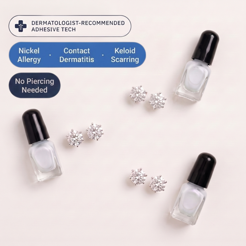 Cirron™ Adhesive Earring Kit 4mm