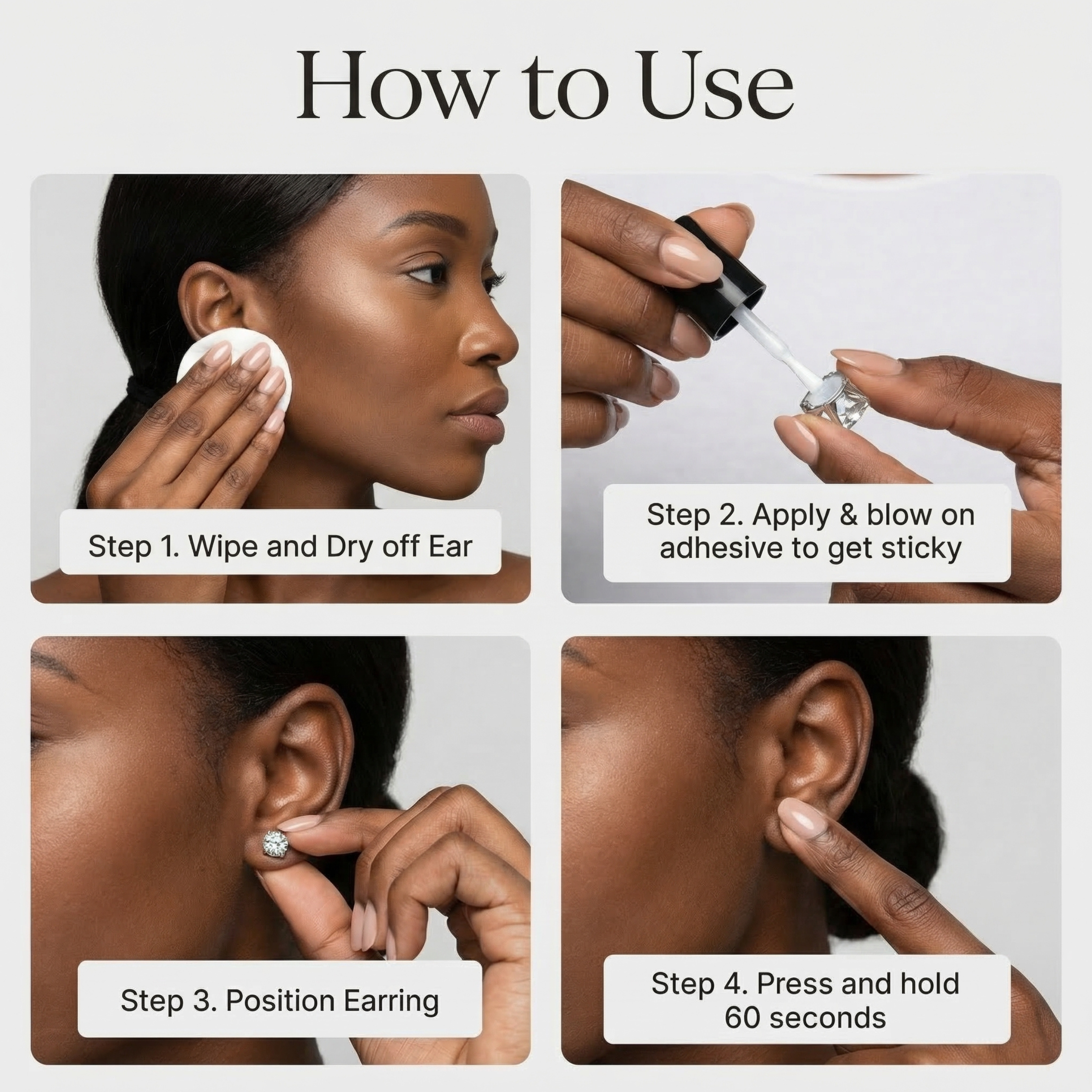 Cirron™ Adhesive Earring Kit 6mm