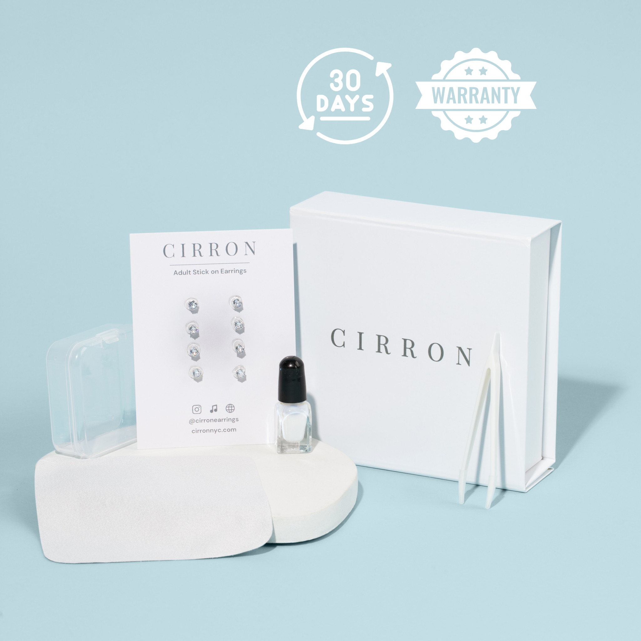 Cirron™ Glue on Earring Kit