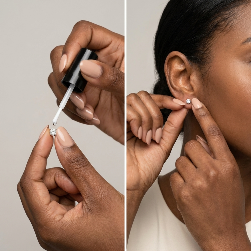 Cirron™ Adhesive Earring Kit 4mm